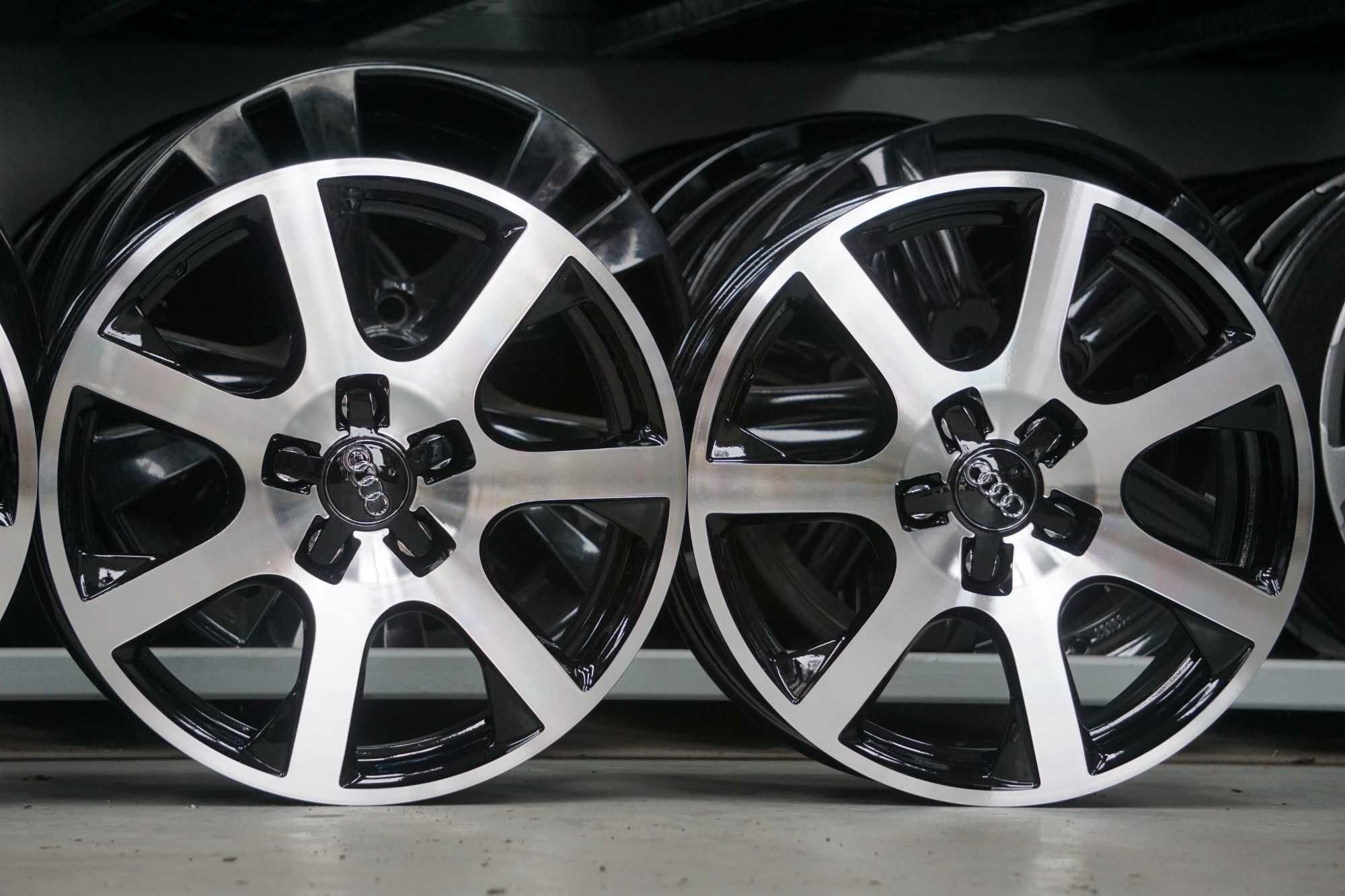 Alufelgi Audi Q5 8R0 7Jx17 et37 5x112 cb66,6 polerowany front bikolor