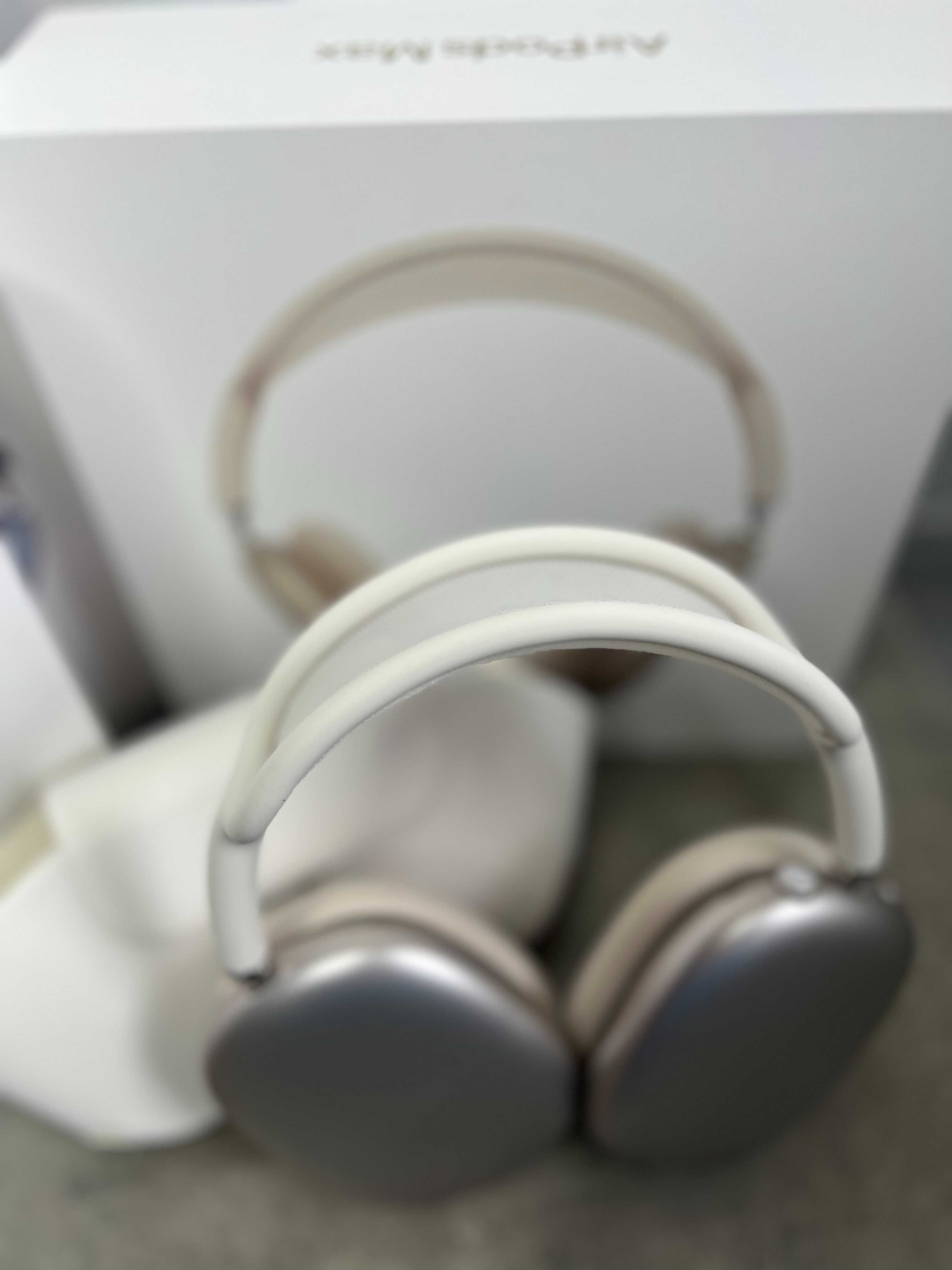 Бездротові Навушники AirPods Max 2 Starlight (золоті) — Преміум Якість