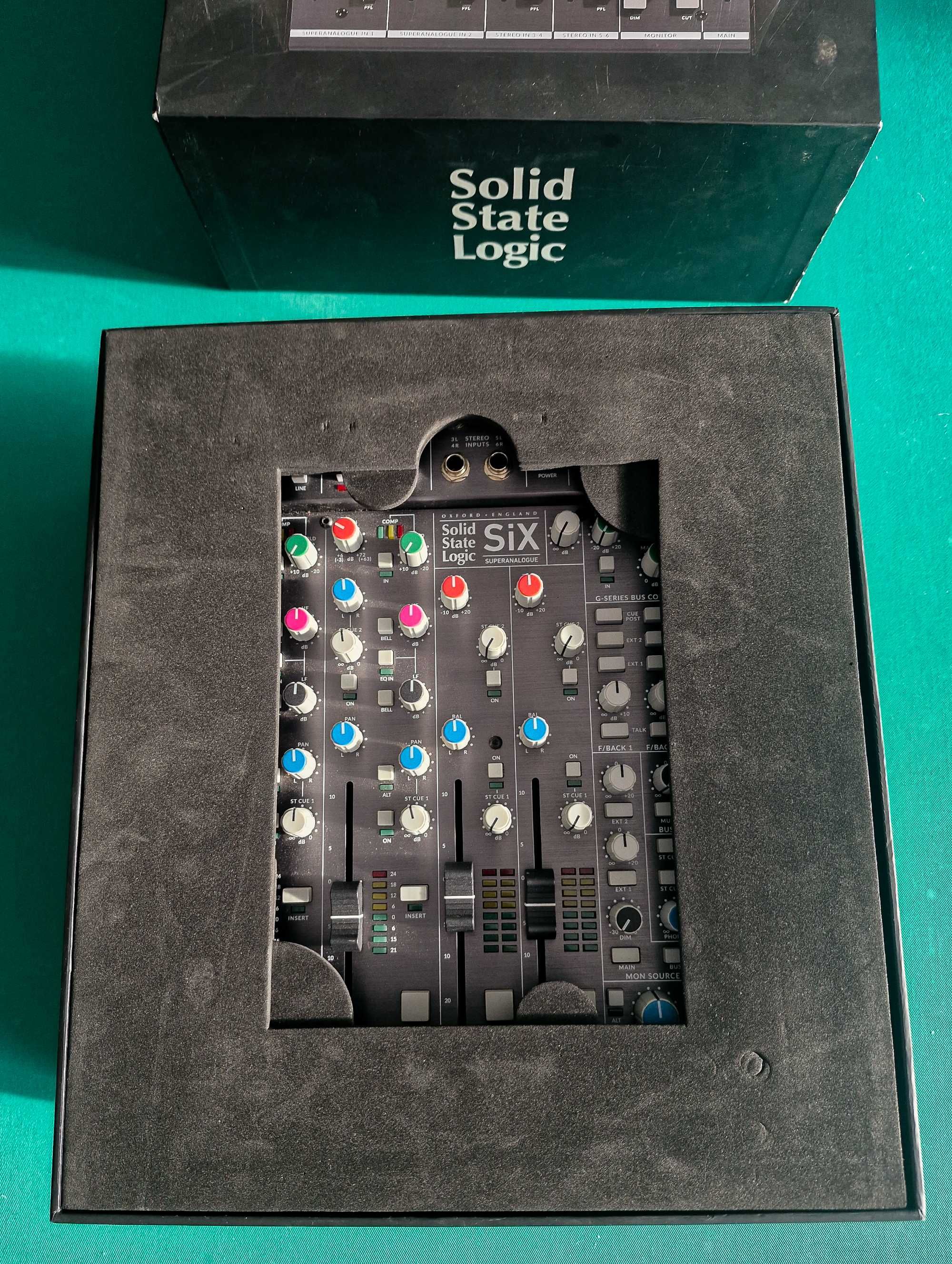 Solid State Logic SiX - Mesa de misturas analógica como nova!