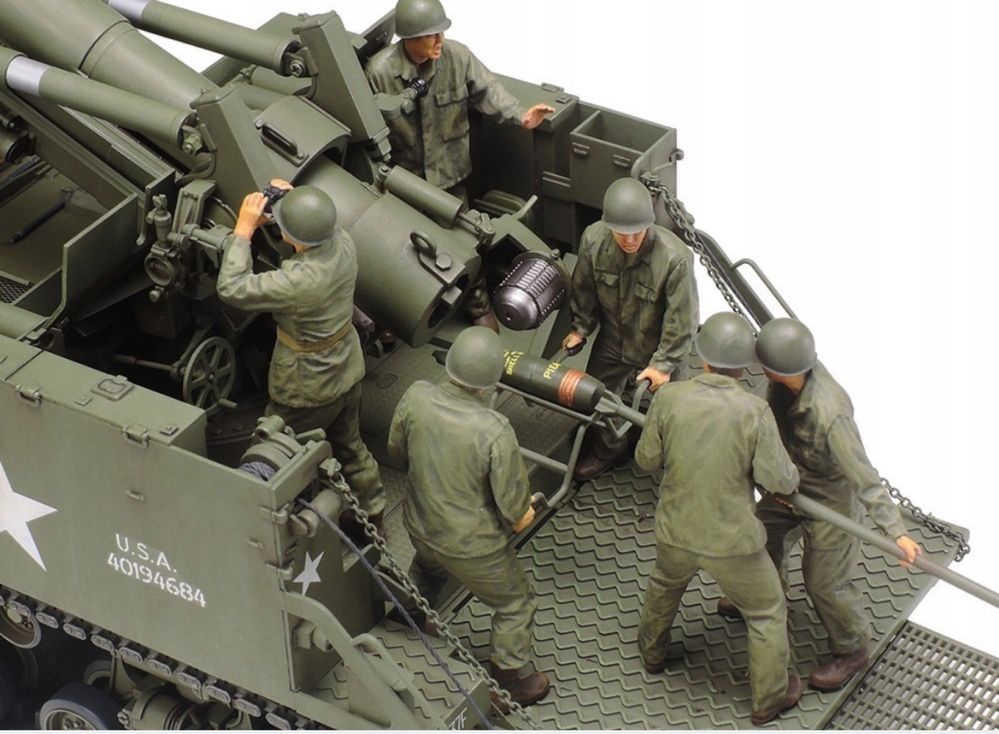 Model 1/35 US Self-Propelled 155mm Gun M40 Tamiya 35351