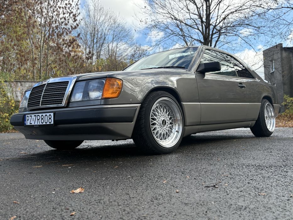 W124 coupe zadbana zamiana