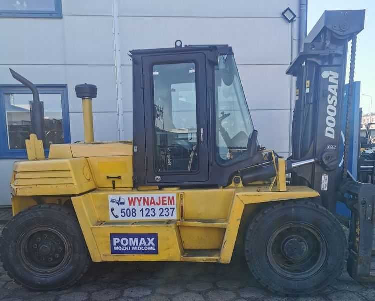 wynajem wózków widłowych 1.5T - 10T z operatorem Wielkopolska POMAX