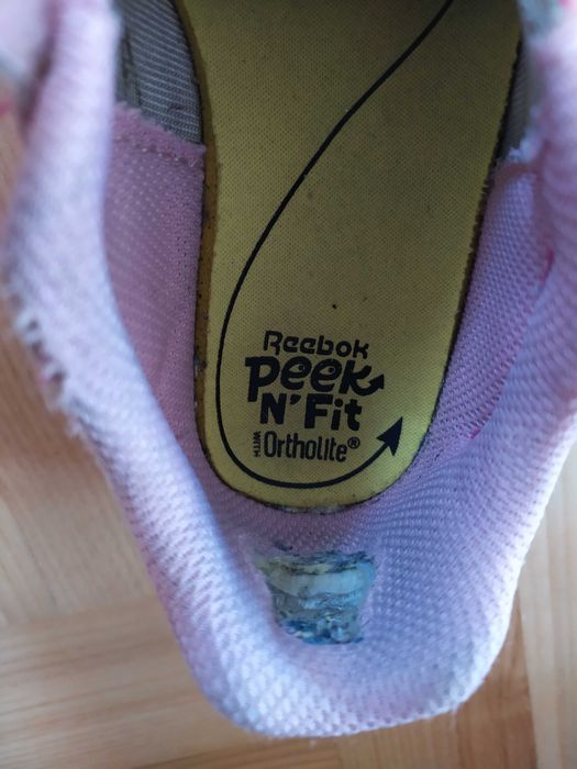 Adidasy Reebok, różowe, dla dziewczynki, r. 26,5