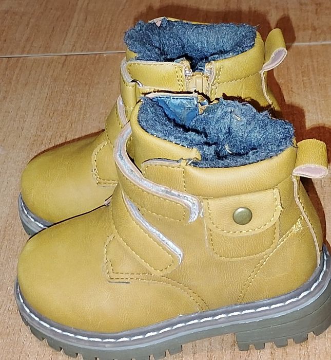 Buty dziecięce za kostkę ocieplane