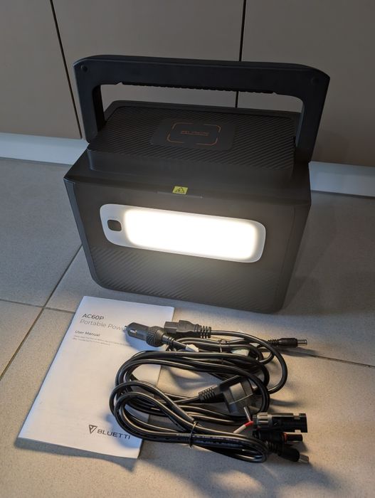 Зарядна станція Bluetti AC60P безперебойне живлення