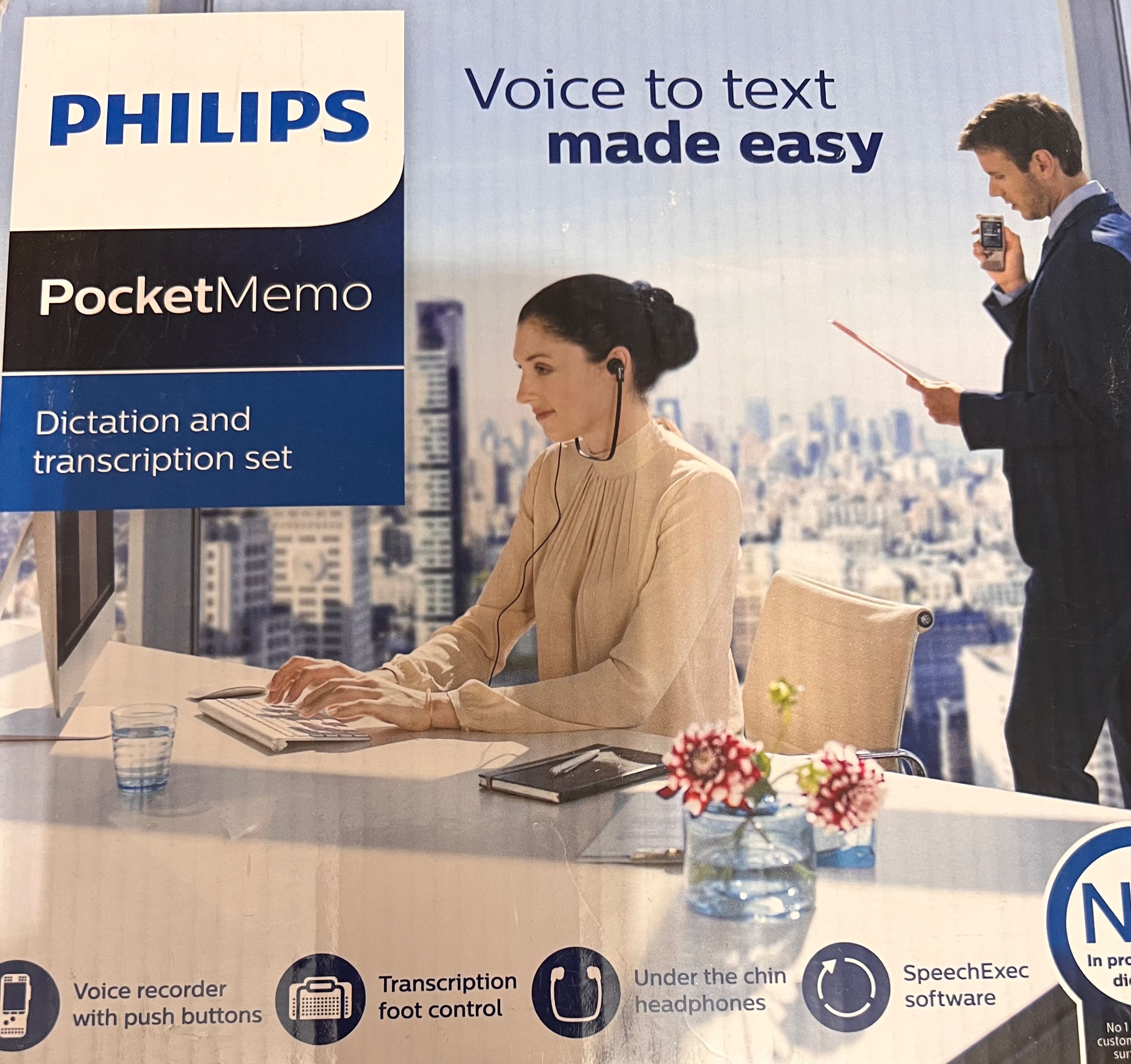Philips PocketMemo DPM6700 nowy box zaplombowany