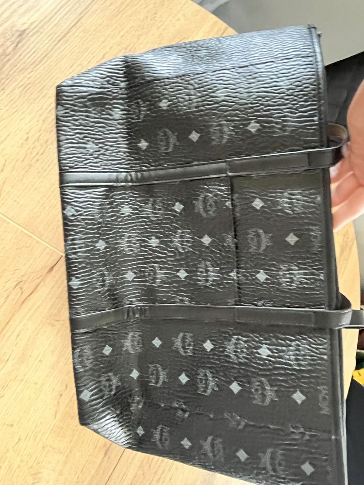MCM Munchen torba shopper duza pojemna torebka monogram