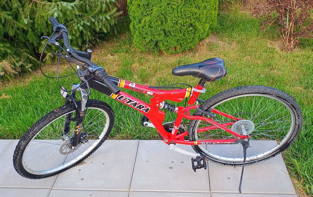 Rower górski MTB Utara Wave 26" full suspension, Shimano