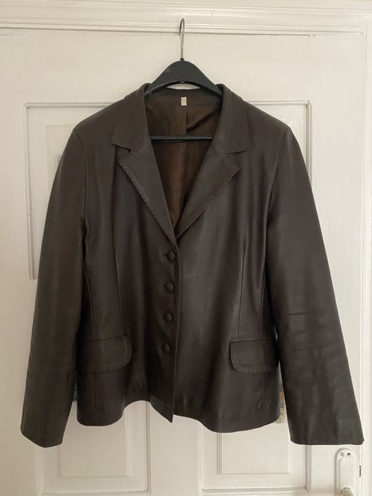 Піджак шкіряний