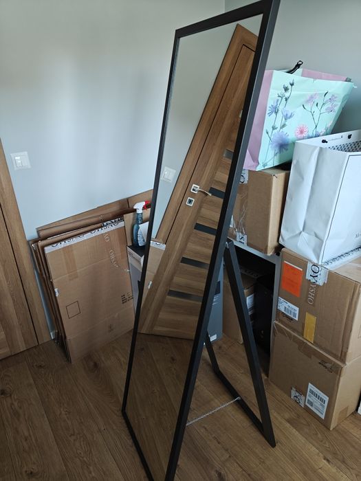 Lustro 170x50 Czarne