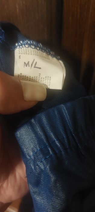 Leggins de napa azul M/L nova