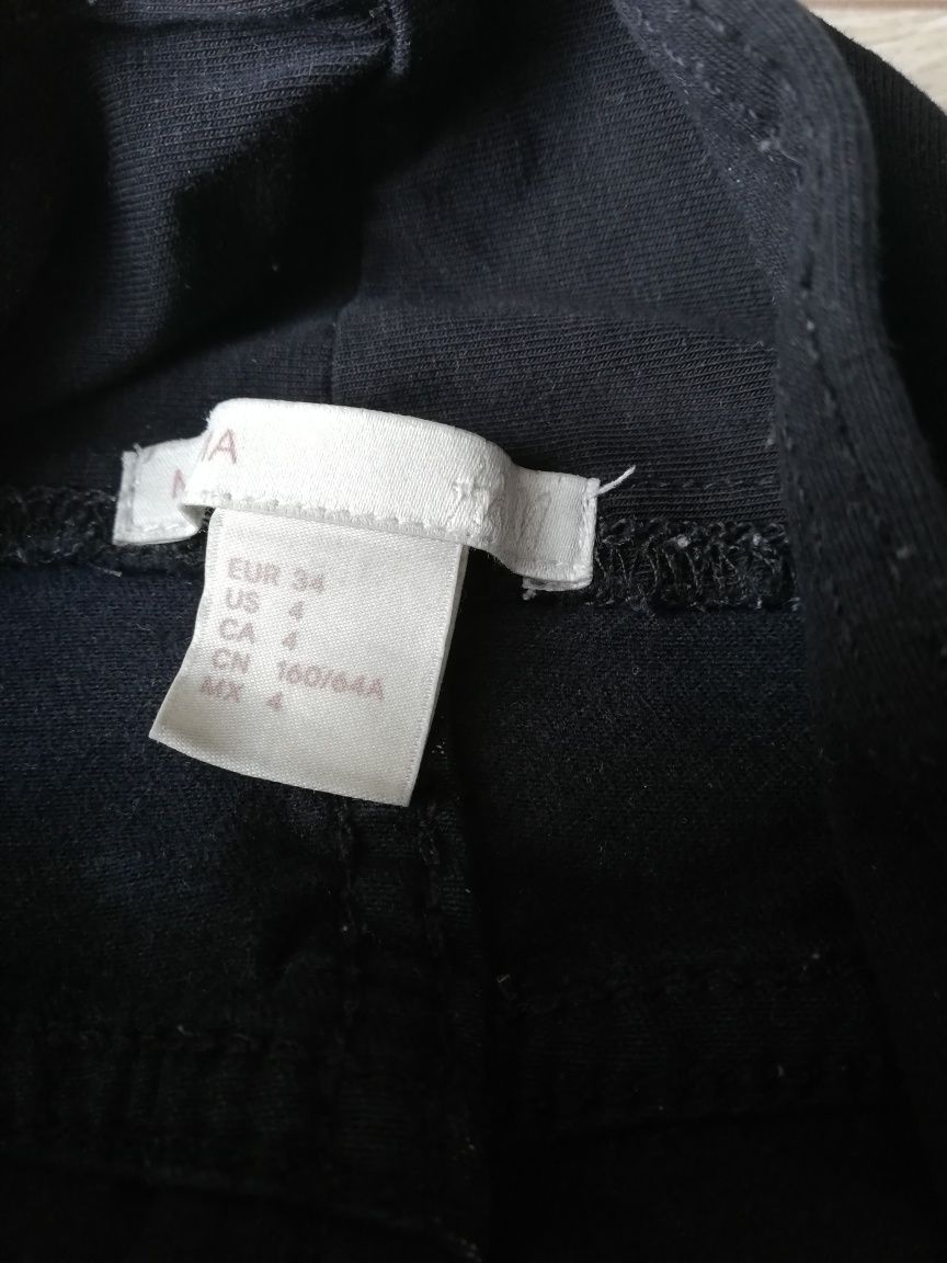 Sprzedam ciążowe spodnie czarne H&M rozmiar 34 36 wygodne polecam