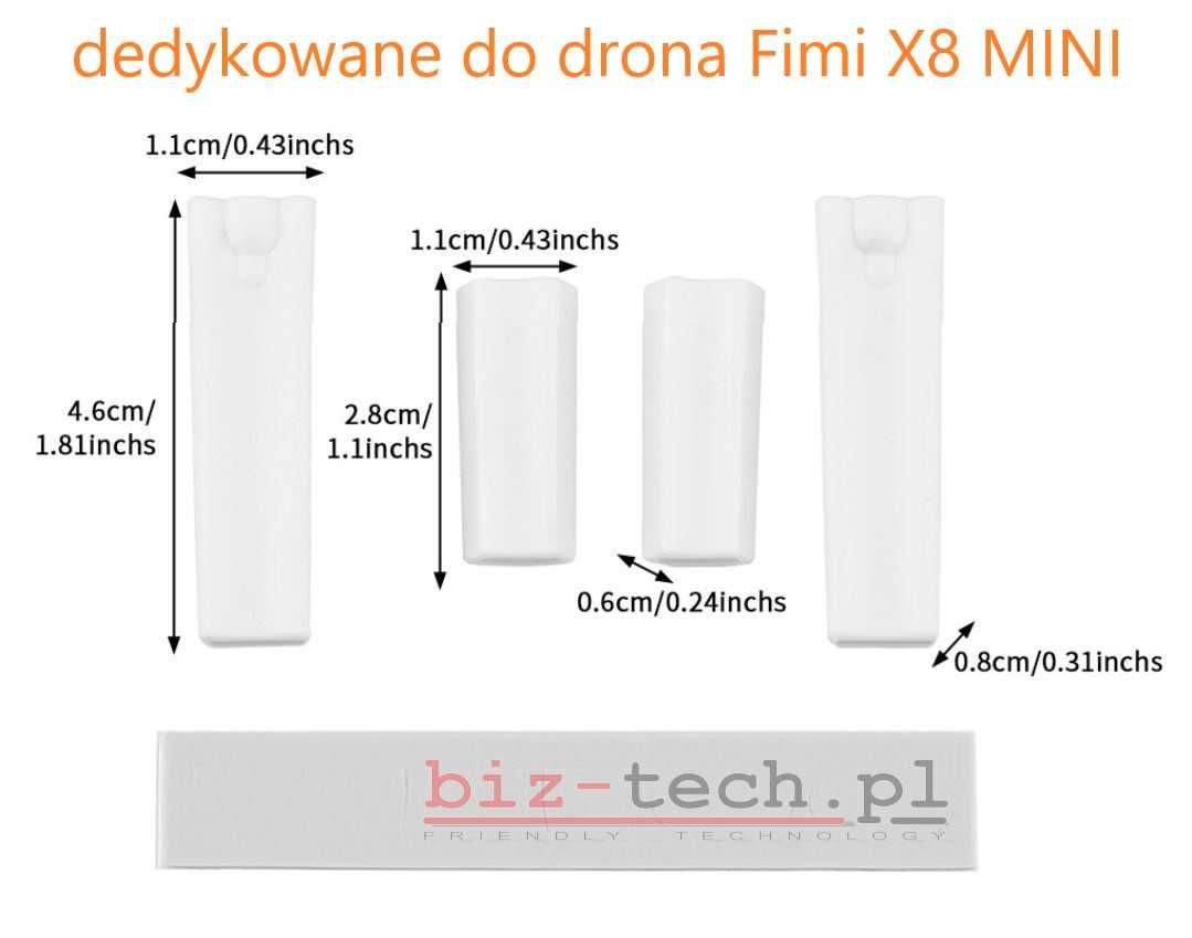 Nóżki podwozie dron Fimi X8 MINI komplet 4 szt NOWE PL 24h