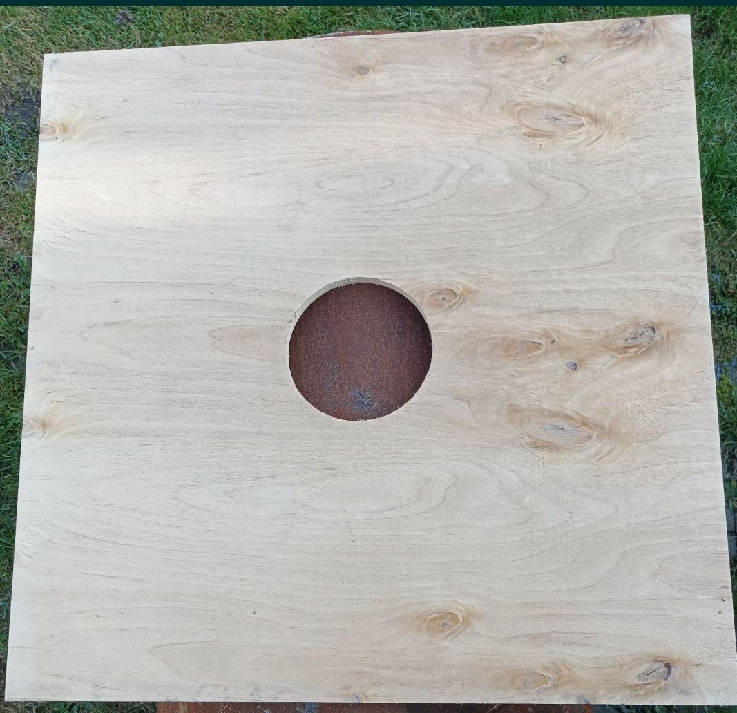 Sklejka 16mm formatki 61x61cm na pudełka i skrzynki