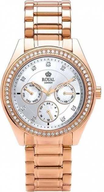 Часы Royal London розовое золото