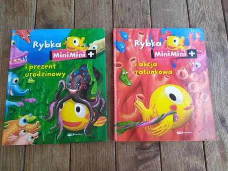 Książki z serii Rybka MiniMini -2 sztuki