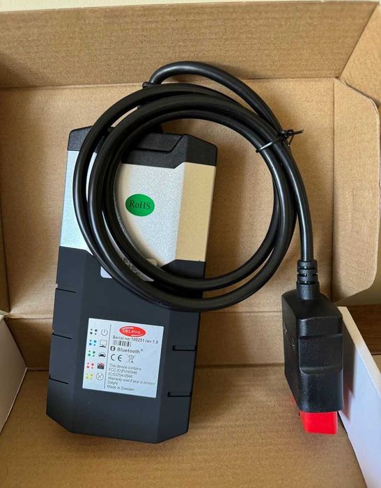 Мультимарочний автосканер delphi ds150e для діагностування