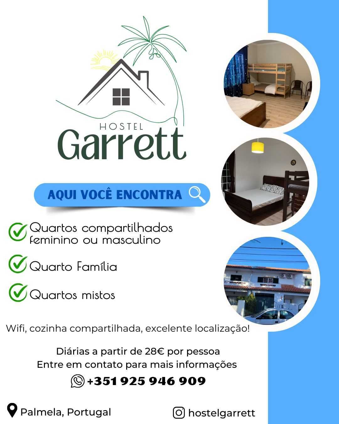 Morar bem! Hostel Garrett...