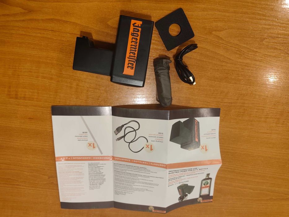 Jagermeister nalewak pompka drink shot dozownik