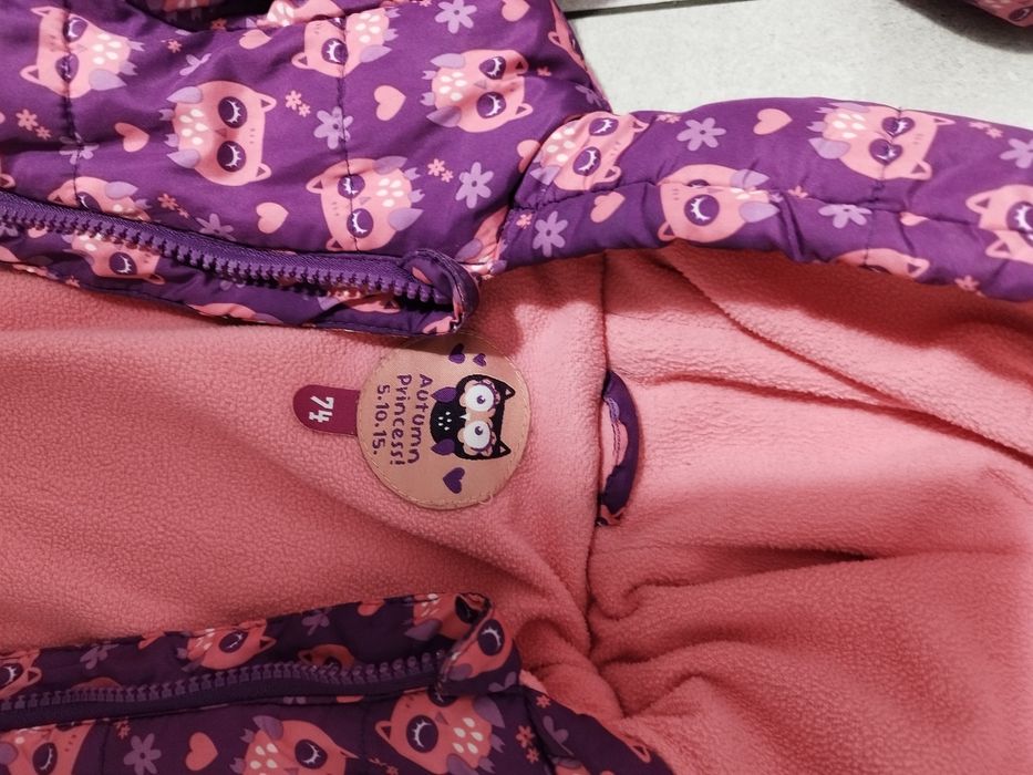 Kombinezon zimowy r.74