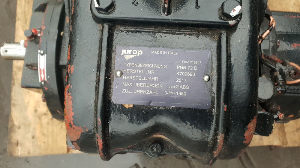 pompa próżniowa łopatkowa JURPO PNR 72 D wydajność 7200l/min