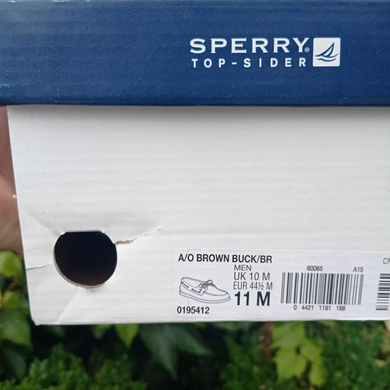 Мокасини топсайдери туфлі мокасіни Sperry Brown Buck 44.5 = 28.5см