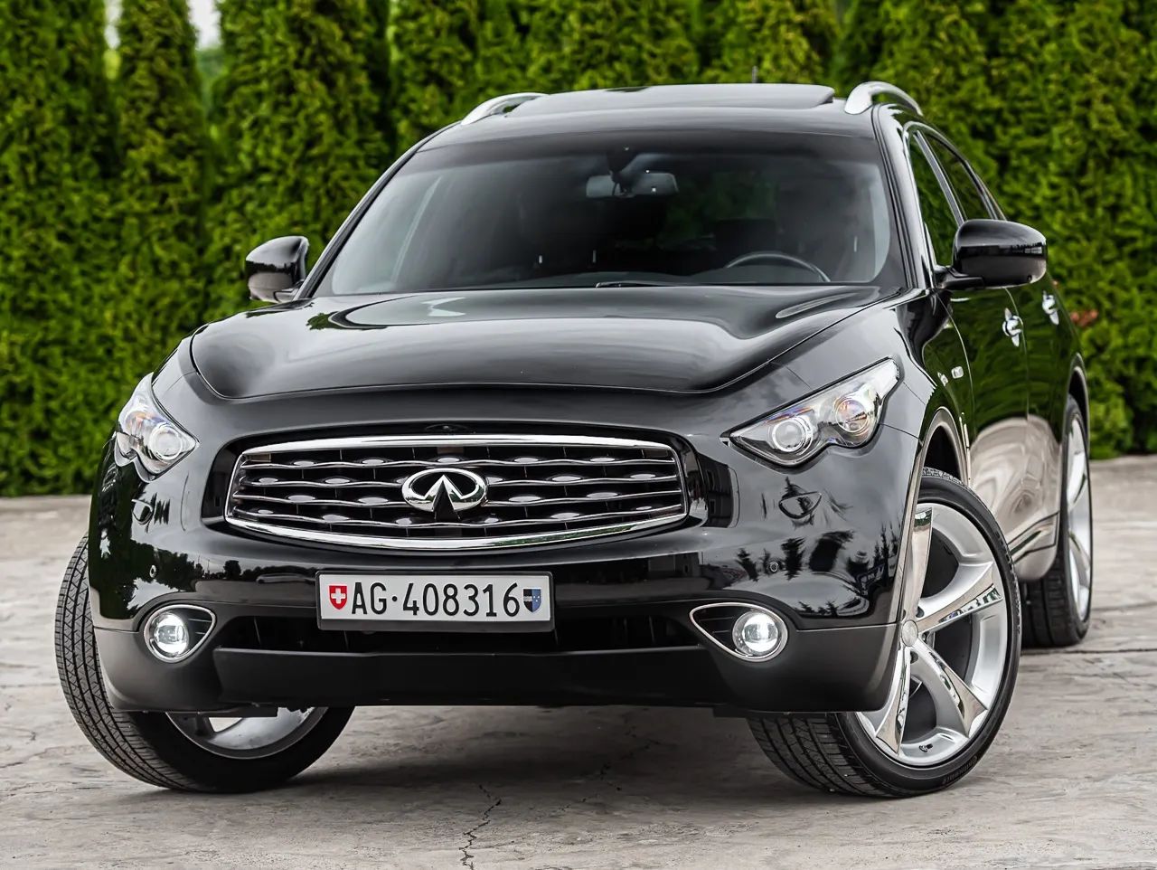 Infiniti FX S 3.7B 320Km AWD Navi Ledy Wentylowane Fotele Szyberdach