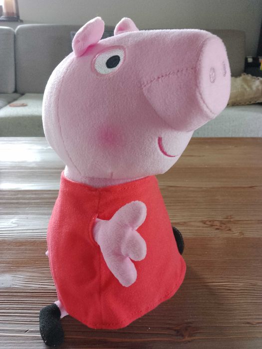 Mówiąca maskotka pluszak przytulanka świnka Pepa Pig