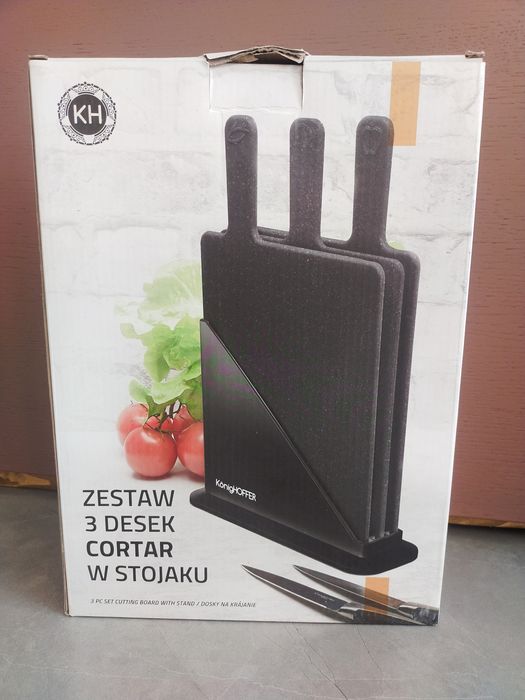 Zestaw 3 desek do krojenia KönigHOFFER – nowy