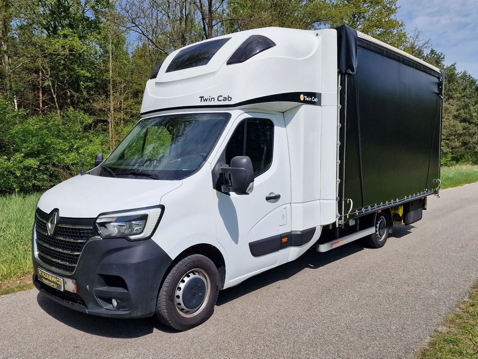 Renault Master 10 EP,ADR, TWINCAB, SALON POLSKA ,Burto Firana, poduszki, nowa Plandeka, fotel pneumatyczny  Renault Master , TwinCab, poduszki, regulacja, gotowy do pracy ,ADR