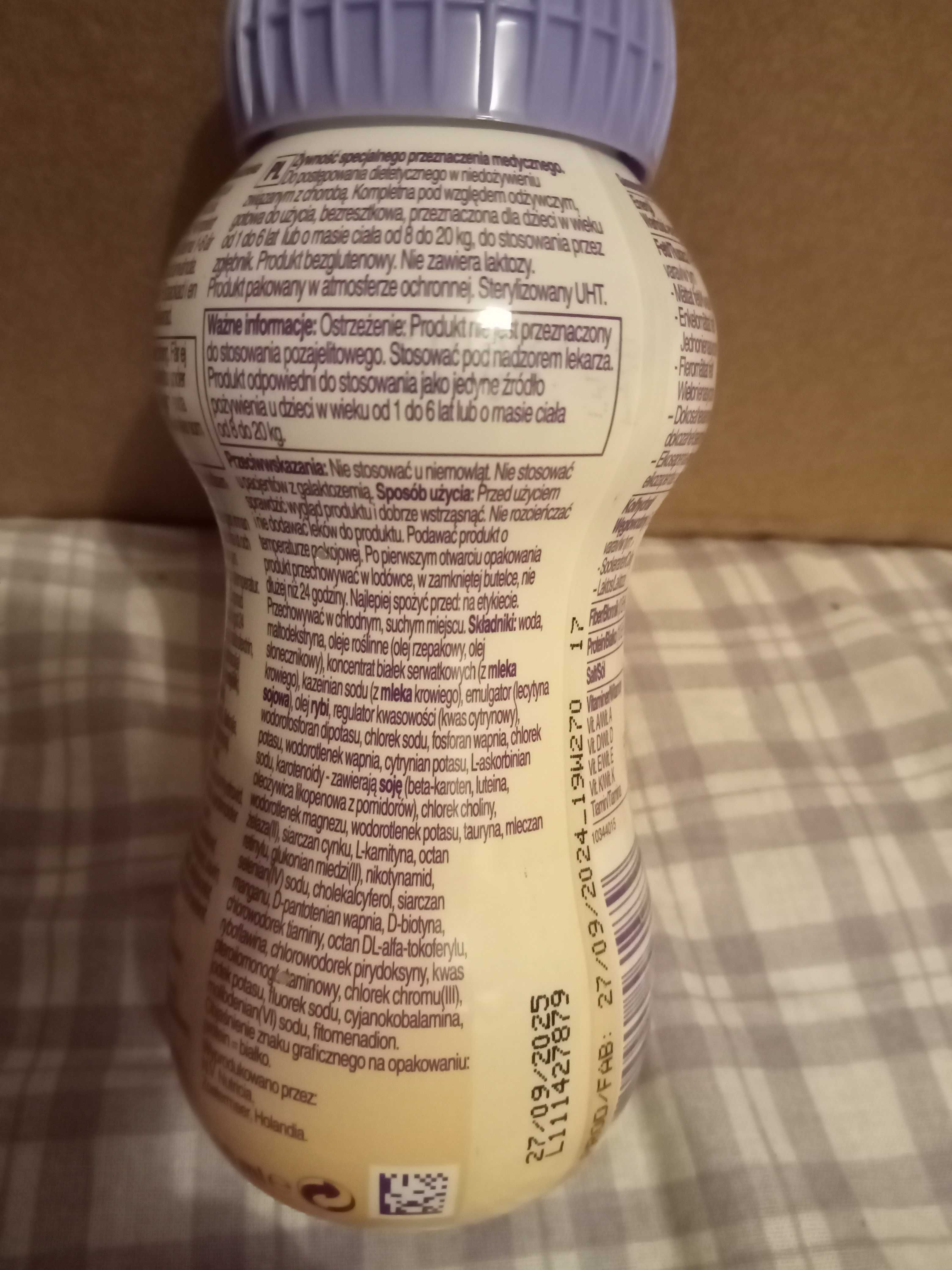 Nutricia Nutrini 1.0kcal/ml pojemność 200ml 24Sztuki