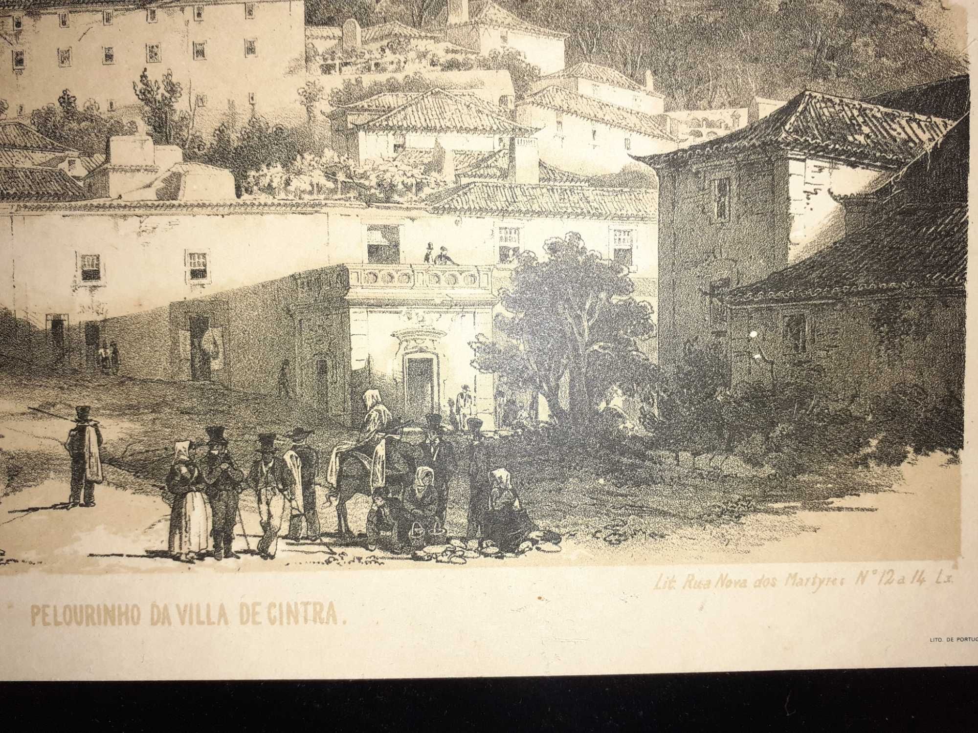 Quadro " Pelourinho da Villa de Cintra"