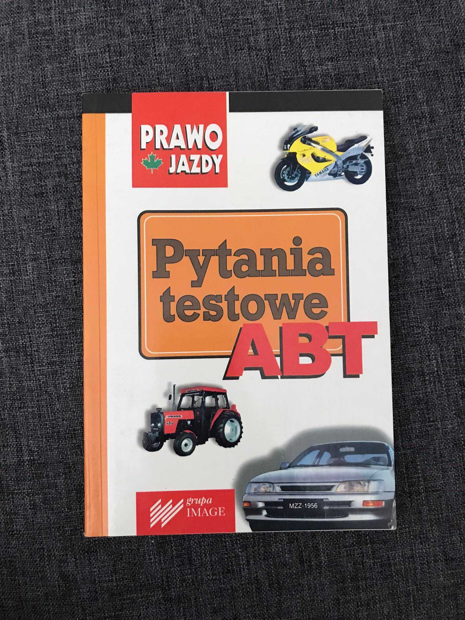 Książka kierowcy - pytania testowe ABT prawo jazdy