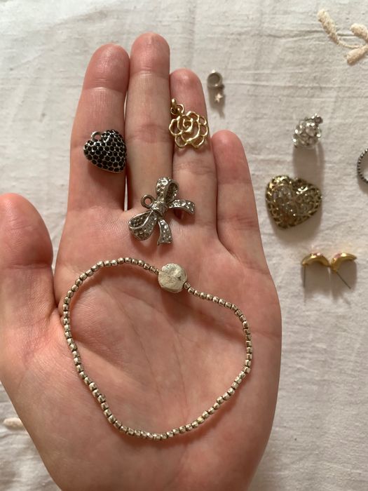 Wisiorki Biżuteria pierścionek bransoletka zawieszki srebrne