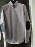 Męska koszula w kratkę na długi rękaw, slim fit, Zara Man, L / 42