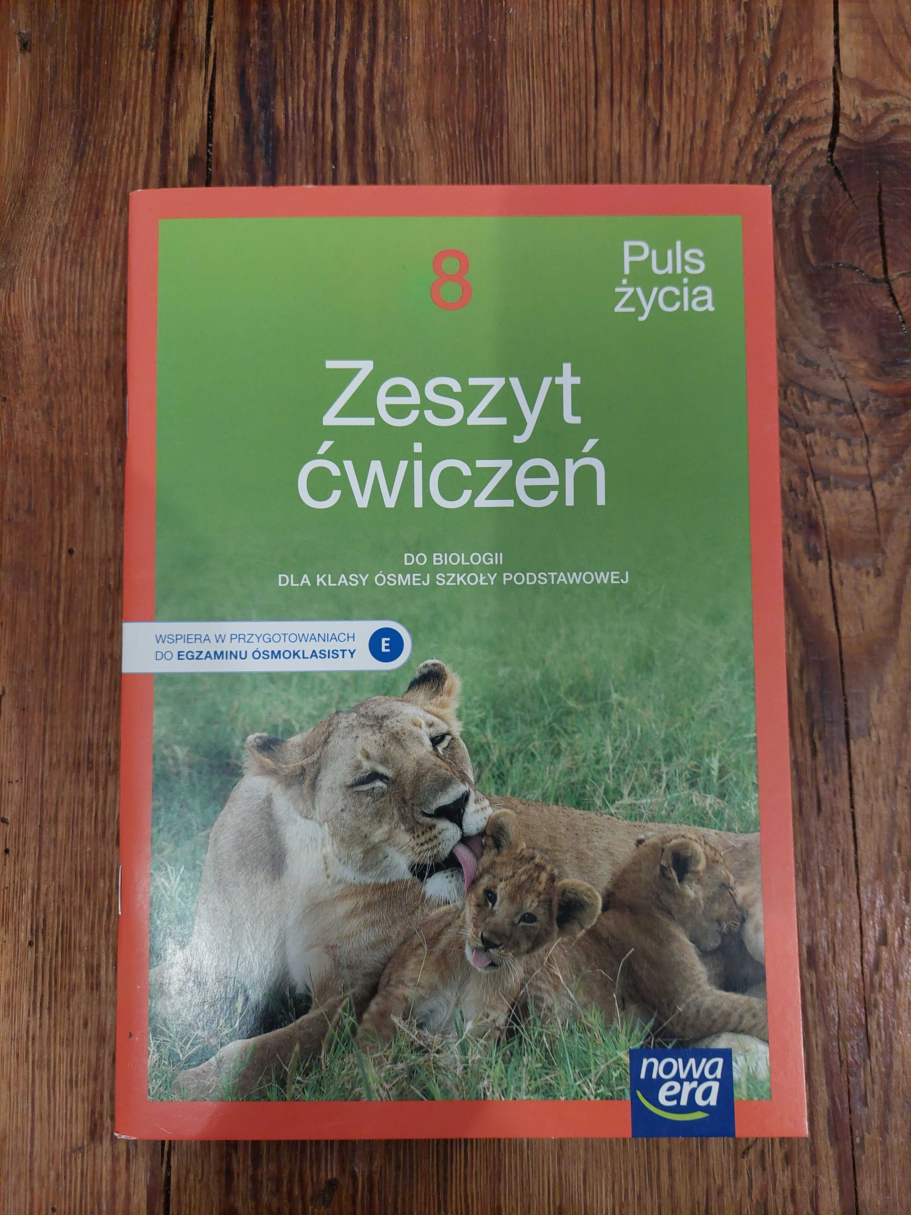 Zeszyt ćwiczeń do biologii 8, Puls życia Nowa Era