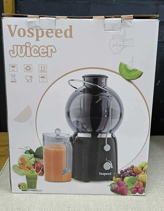 Vospeed Sokowirówka 1400W Do Owoców I Warzyw Szeroki