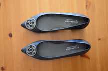Baleriny Peter Kaiser granatowe R.40.5
