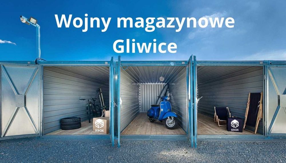 Garaż na wynajem/Kontener/Magazynek | Bojkowska 32, Gliwice| S3BOX.PL