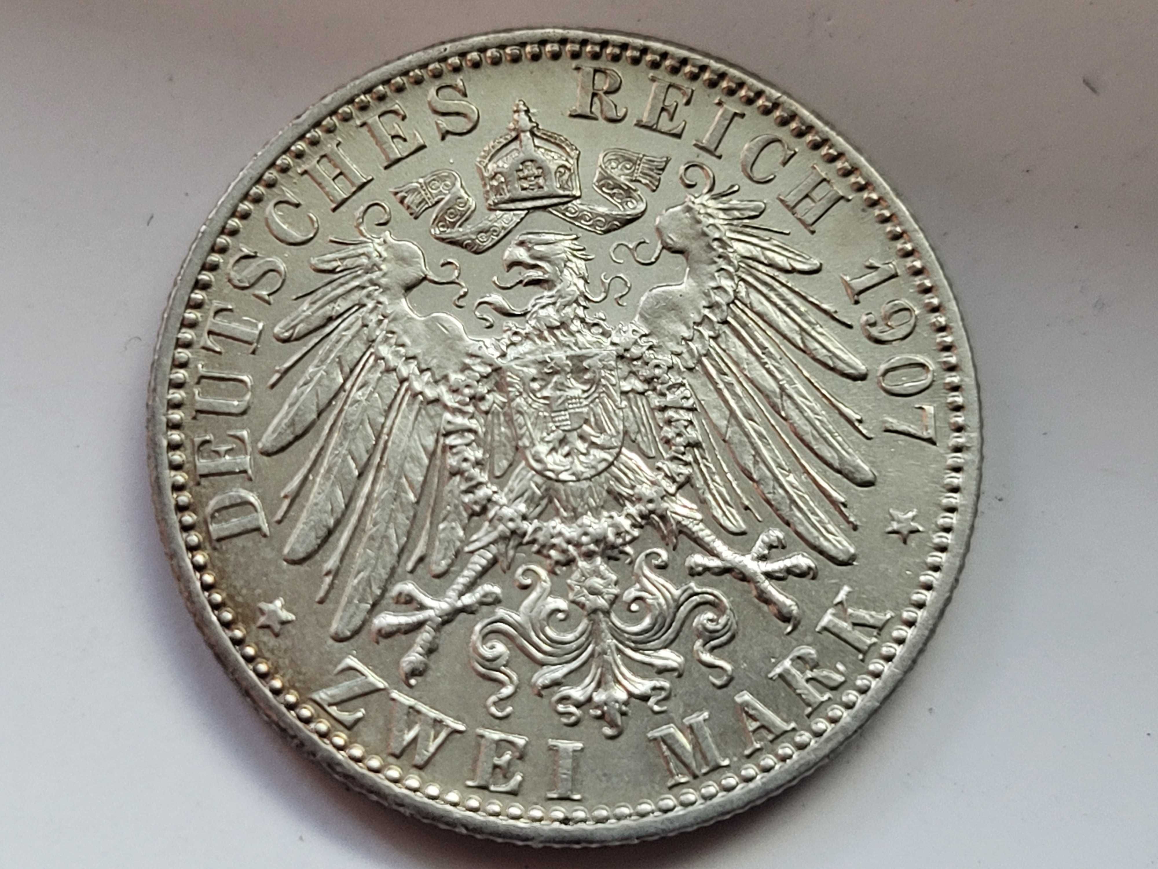 2 marki 1907 Baden