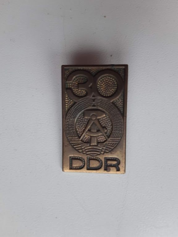 Знак значок СССР 30 DDR советский