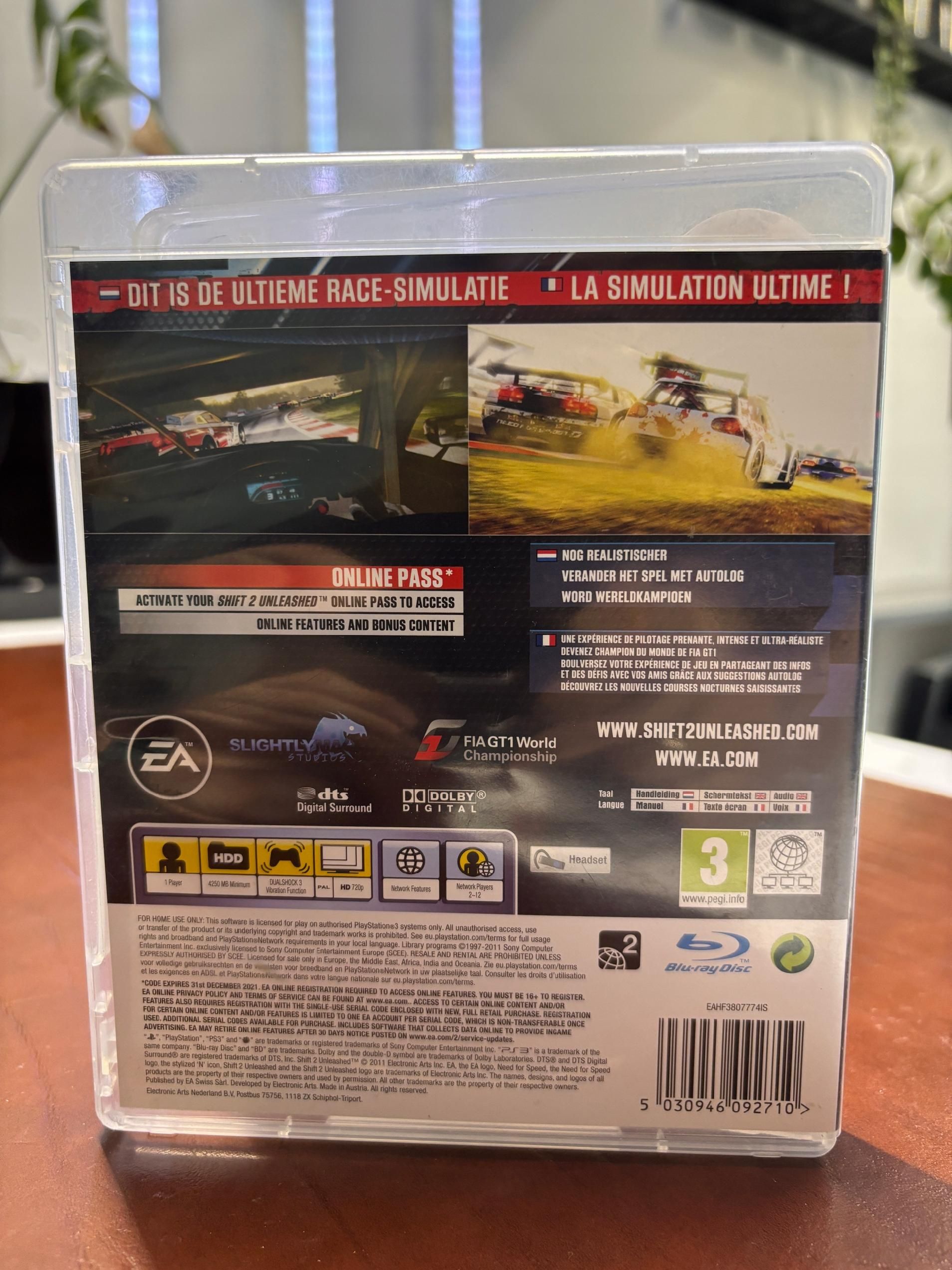 PS3 Need for Speed Shift 2