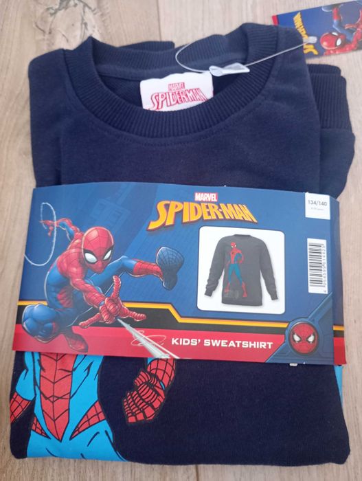 Dziecięca bluza dresowa rozmiar Spider- Man  134\140