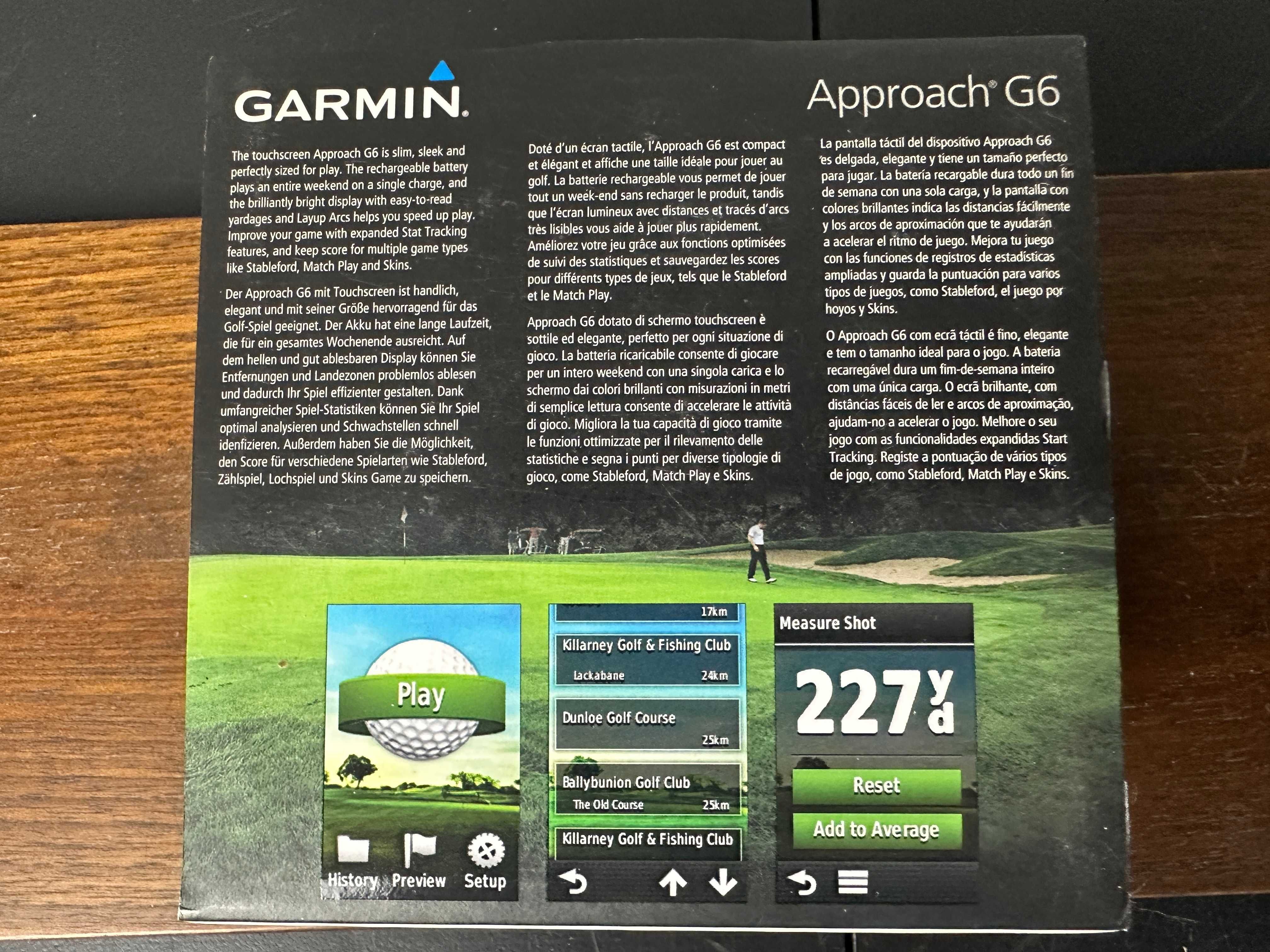 GARMIN Approach G6