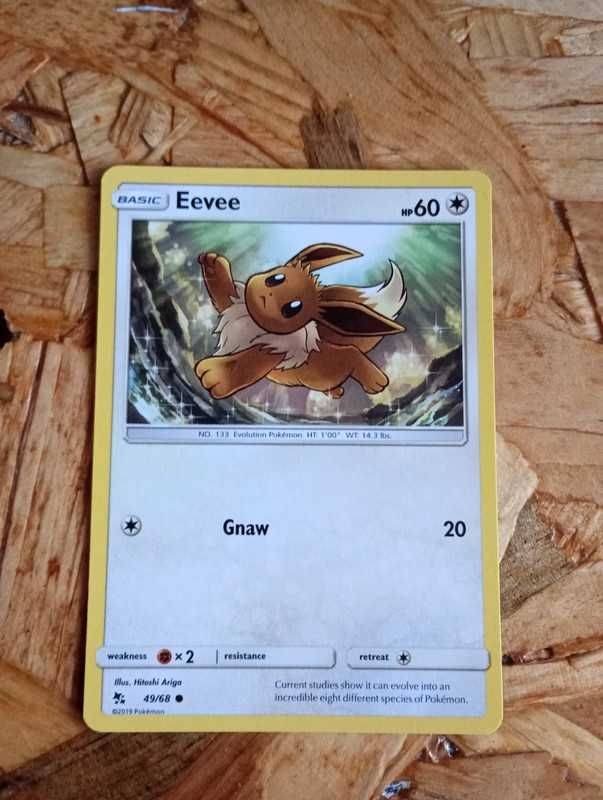 Carta pokémon Eevee 49 / 68