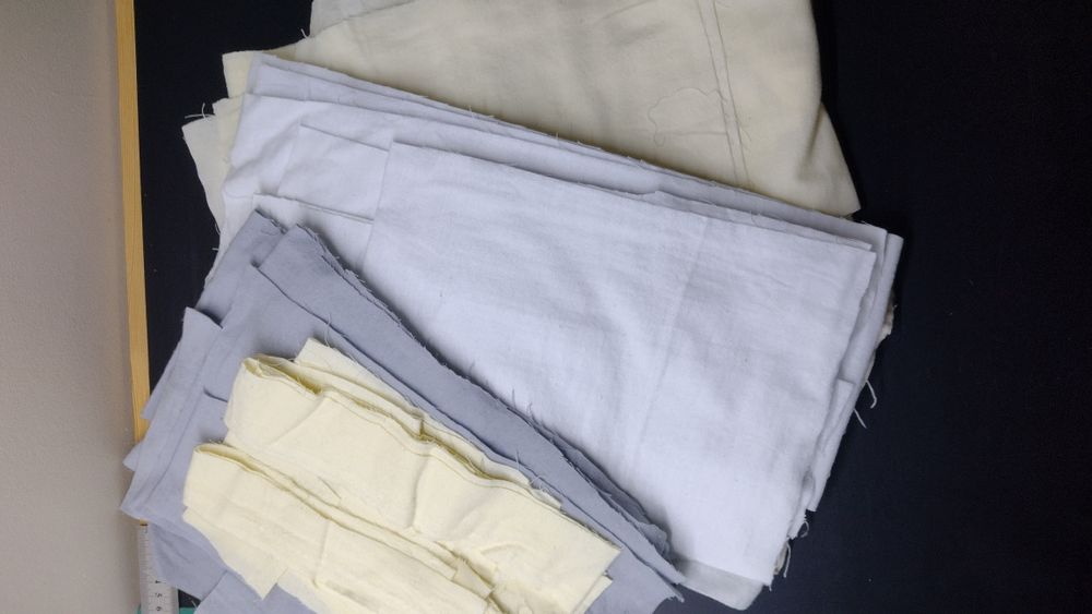 Ścinki flaneli bawełnianej 0,5 kg