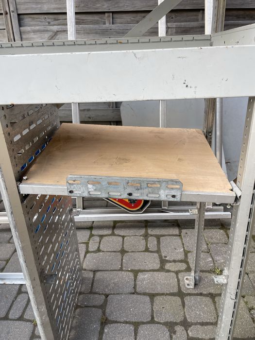 Szafki Sortimo zabudowa serwisowa regały do busa warsztat