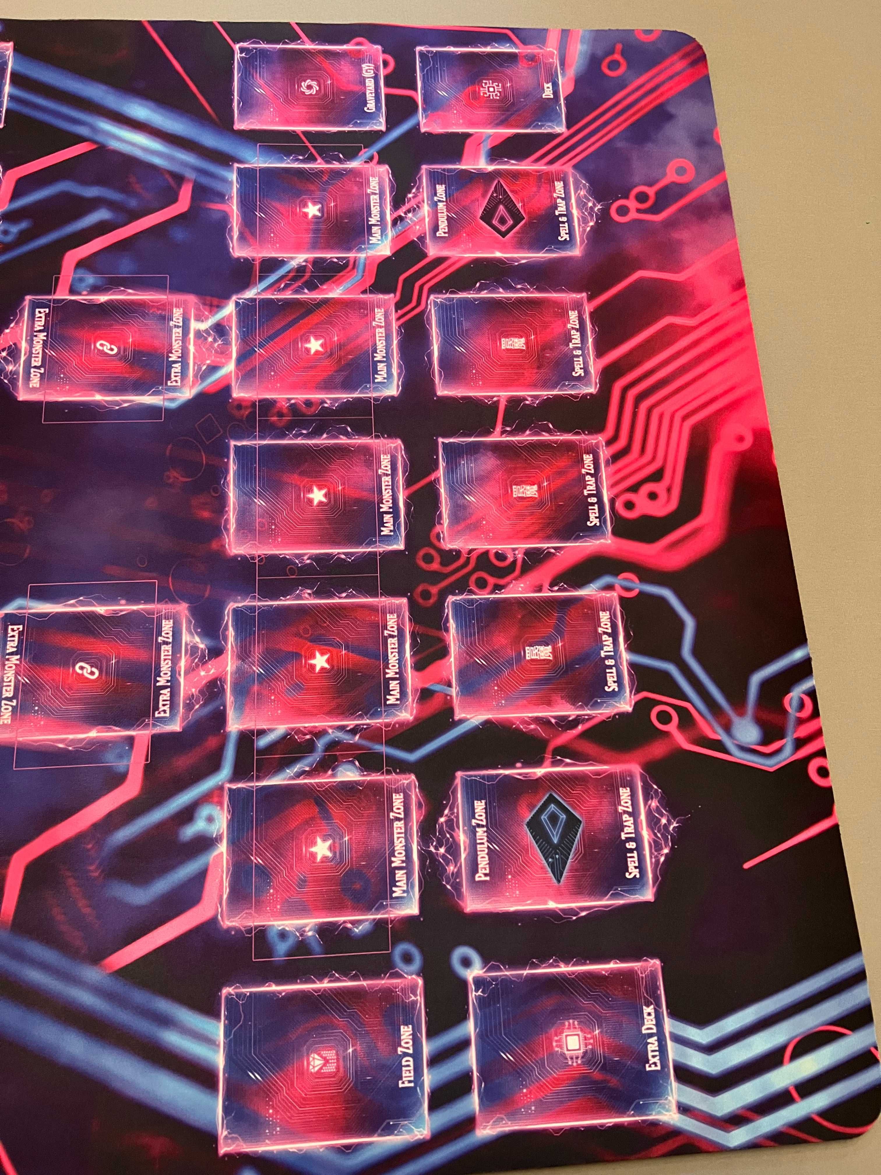 Mata do gry Yu-gi-oh, Duża mata do gry, Paramint Neon Circuit YU-GI-OH