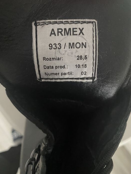 Buty wojskowe zimowe 933 28,5