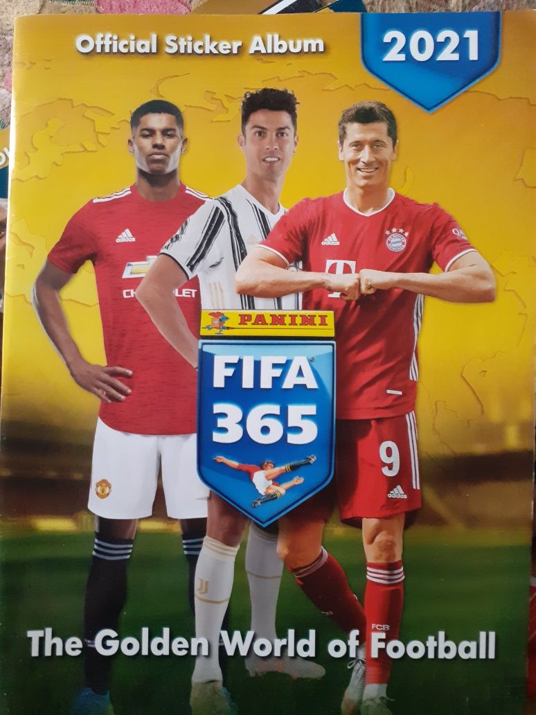 Fifa365 2021 повністю зібран Panini, Topps